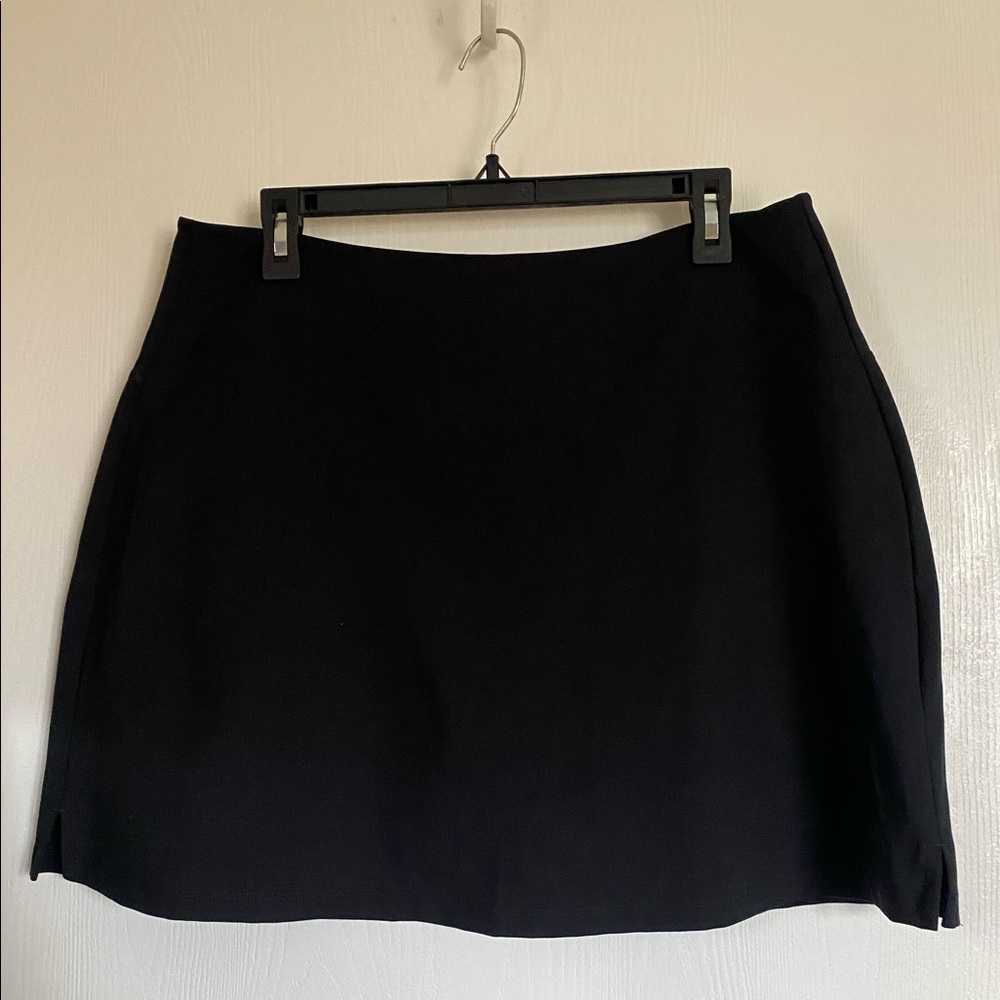 Girlfriend Collective Black Skort